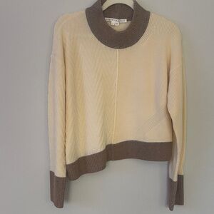 Veronica Beard Detti Asymmetric Wool Sweater